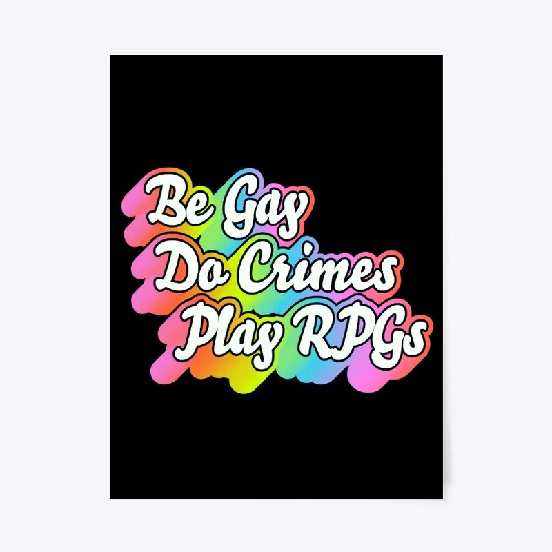 Be Gay-Do Crimes